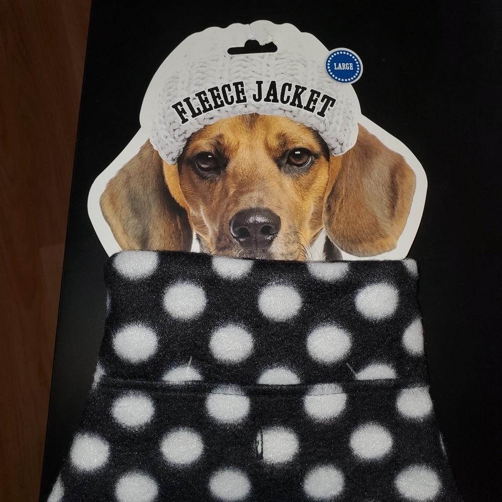 🆕️ Pet Fleece Jacket for Large Dog